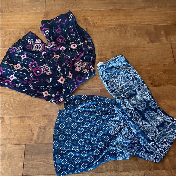 Pants - 2 pair of boho flare pants